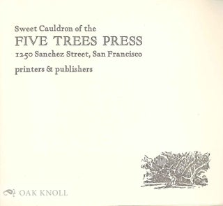 Order Nr. 132709 SWEET CAULDRON OF THE FIVE TREES PRESS