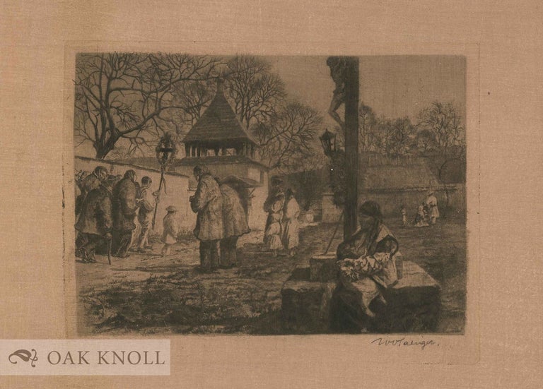 Order Nr. 132809 Etching of a village scene.