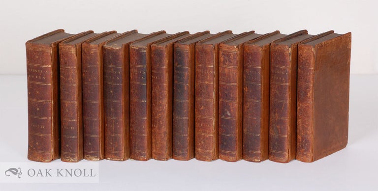 Order Nr. 133273 THE WORKS OF SAMUEL JOHNSON, LL.D., A NEW EDITION IN TWELVE VOLUMES, WITH AN ESSAY ON HIS LIFE AND GENIUS, BY ARTHUR MURPHY, ESQ. Samuel Johnson.