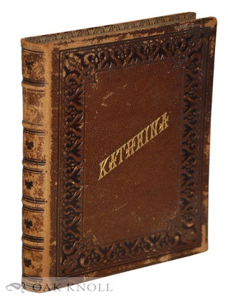 Order Nr. 133292 KATHRINA: HER LIFE AND MINE. J. G Holland