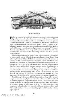 THEODORE ROOSEVELT: A DESCRIPTIVE BIBLIOGRAPHY