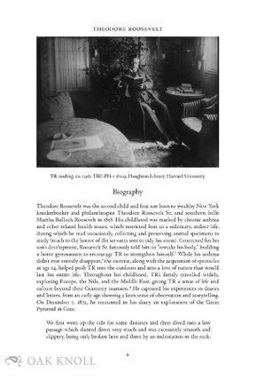 THEODORE ROOSEVELT: A DESCRIPTIVE BIBLIOGRAPHY