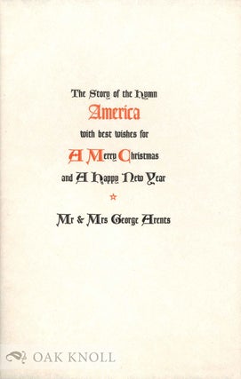 Order Nr. 133574 THE STORY OF THE HYMN AMERICA