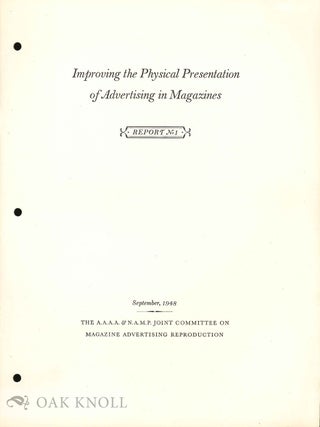 Order Nr. 133577 IMPROVING THE PHYSICAL PRESENTATION OF ADVERTISING IN MAGAZINES