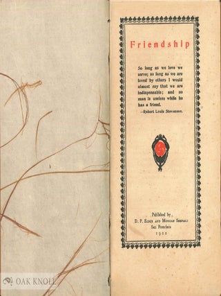 FRIENDSHIP.