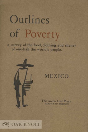 Order Nr. 133770 OUTLINES OF POVERTY. Robert F. Stowell