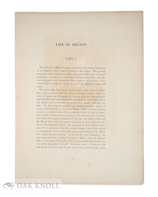 THE POETICAL WORKS OF JOHN MILTON.