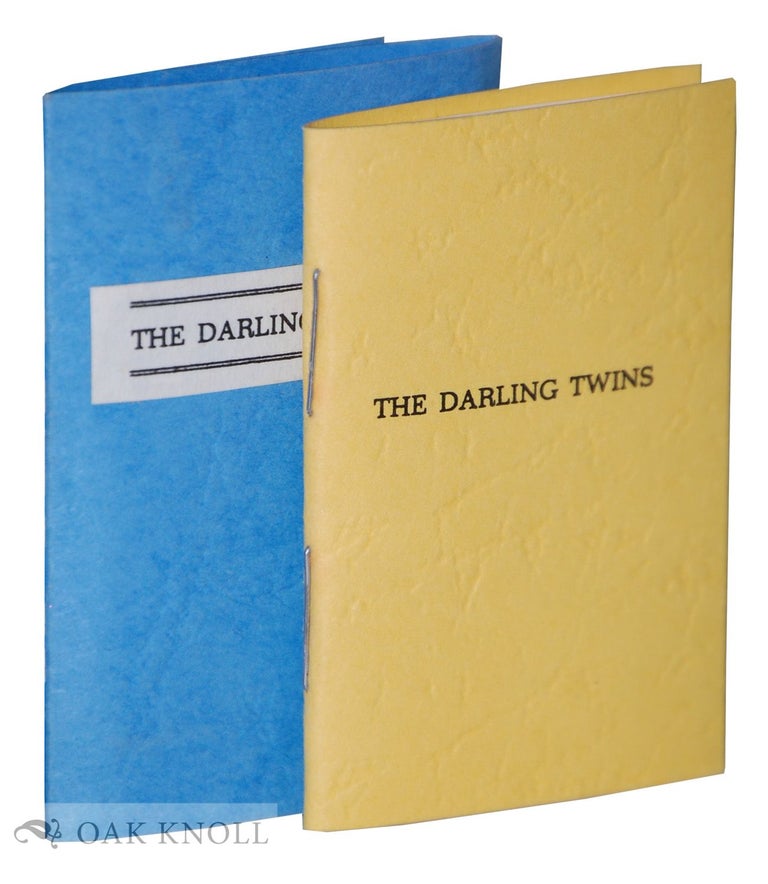 Order Nr. 133847 THE DARLING TWINS; OR, A TRIBUTE TO THEIR TEACHER. Robert L. Merriam.