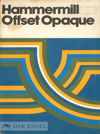 Order Nr. 133964 HAMMERMILL OFFSET OPAQUE. Hammermill Papers