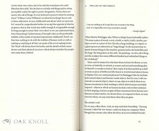 IN SEARCH OF THE BOOK AS A WORK OF ART