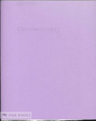 Order Nr. 134176 CHRISTMAS 2017. Richard Jefferies