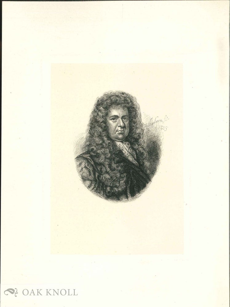 Order Nr. 134180 Etching of Samuel Pepys. Charles William Sherborn.