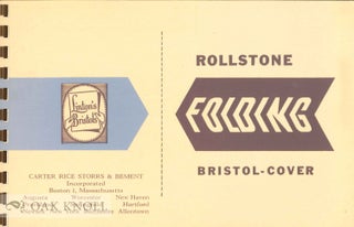 Order Nr. 134351 ROLLSTONE FOLDING BRISTOL-COVER
