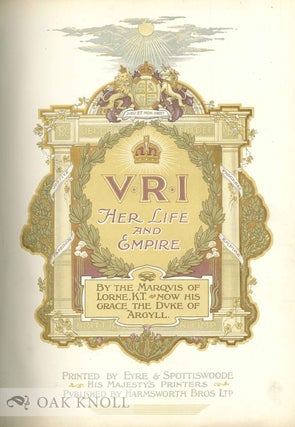 V.R.I. HER LIFE AND EMPIRE.