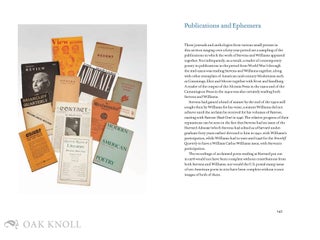 TWO AMERICAN POETS: WALLACE STEVENS AND WILLIAM CARLOS WILLIAMS