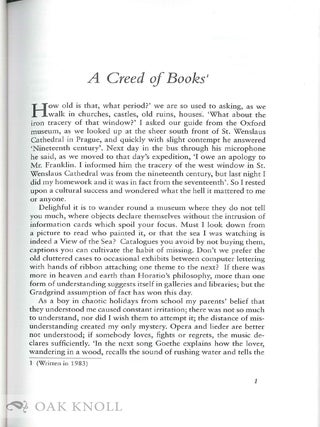 OBSESSIONS AND CONFESSIONS OF A BOOK LIFE.