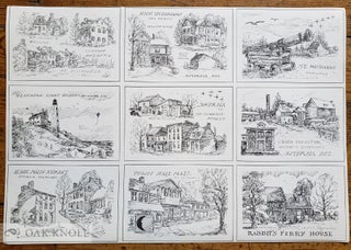 Order Nr. 134671 Uncut folio featuring nine postcards. Nancy Sawin