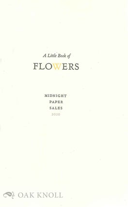BOKEH: A LITTLE BOOK OF FLOWERS.
