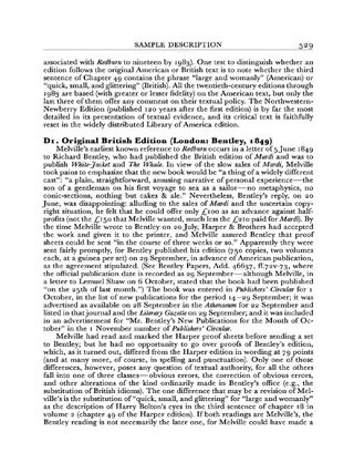A SAMPLE BIBLIOGRAPHICAL DESCRIPTION WITH COMMENTARY