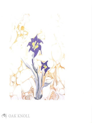 YVONNE JÄCKLE, "MARBLED FLOWERS" WORKS FROM THE 80S. "MARMORIERTE BLUMEN" ARBEITEN AUS DEN 80ERN.