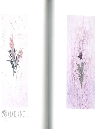 YVONNE JÄCKLE, "MARBLED FLOWERS" WORKS FROM THE 80S. "MARMORIERTE BLUMEN" ARBEITEN AUS DEN 80ERN.