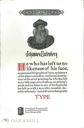 Order Nr. 134760 JOHANNES GUTENBERG