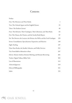 I GIVE THESE BOOKS: THE HISTORY OF YALE UNIVERSITY LIBRARY, 1656-2022
