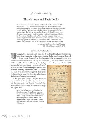 I GIVE THESE BOOKS: THE HISTORY OF YALE UNIVERSITY LIBRARY, 1656-2022