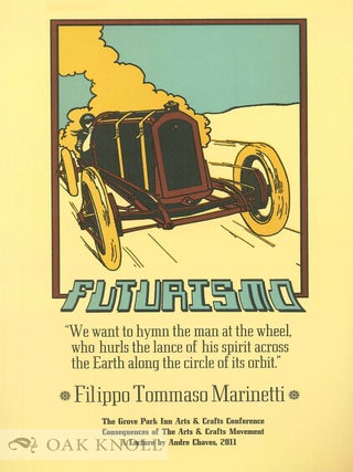 Order Nr. 134783 FUTURISMO. Filippo Tommaso Marinetti