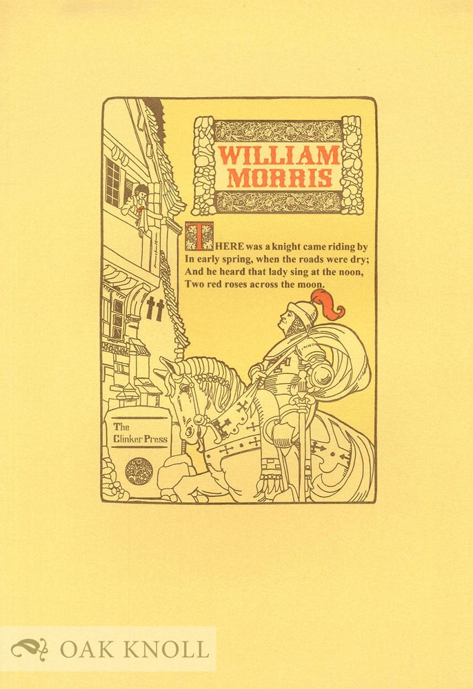Order Nr. 134792 THERE WAS A KNIGHT. William Morris.