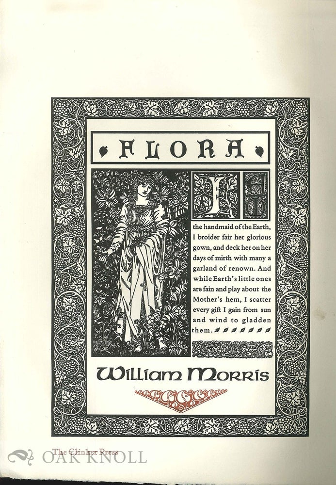 Order Nr. 134806 FLORA. William Morris.
