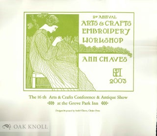 Order Nr. 134812 2ND ANNUAL ARTS & CRAFTS EMBROIDERY WORKSHOP