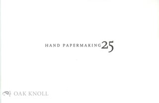 HAND PAPERMAKING 25.