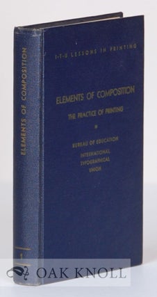 Order Nr. 134942 ELEMENTS OF COMPOSITION