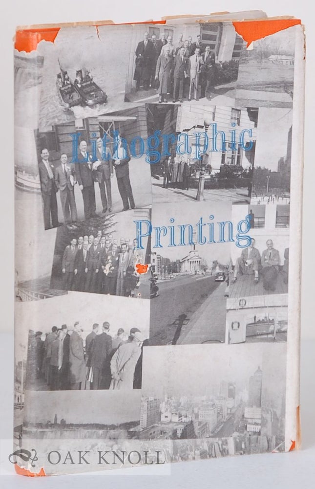 Order Nr. 134958 LITHOGRAPHIC PRINTING, REPORT OF A VISIT TO THE U.S.A. IN 1951 OF A PRODUCTIVITY TEAM REPRESENTING THE BRITISH LITHOGRAPHIC PRINTING INDUSTRY.