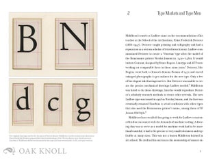 CHICAGO MODERNISM AND THE LUDLOW TYPOGRAPH: DOUGLAS C MCMURTRIE AND ROBERT HUNTER MIDDLETON AT WORK