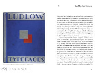CHICAGO MODERNISM AND THE LUDLOW TYPOGRAPH: DOUGLAS C MCMURTRIE AND ROBERT HUNTER MIDDLETON AT WORK