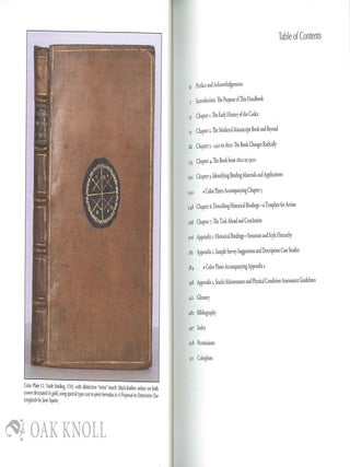 BOOKS WILL SPEAK PLAIN: A HANDBOOK FOR IDENTIFYING AND DESCRIBING HISTORICAL BINDINGS