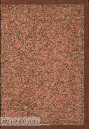 BOOKS WILL SPEAK PLAIN: A HANDBOOK FOR IDENTIFYING AND DESCRIBING HISTORICAL BINDINGS