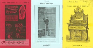 Order Nr. 135151 Six catalogues issued by Peter L. Masi