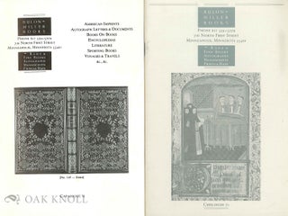 Group of Catalogues issued by The Current Company / Rulon-Miller Books.