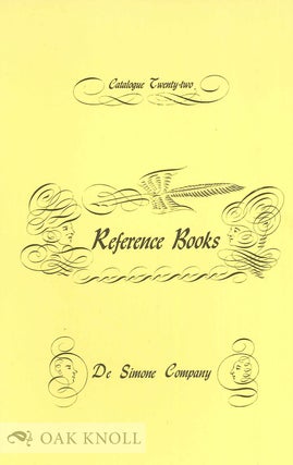 Group of catalogues issued by DeSimon Company Booksellers.