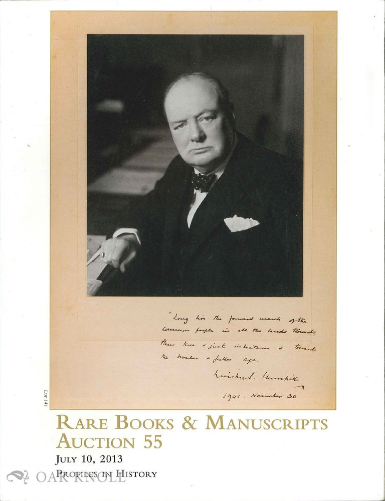 Three catalogues issued by Profiles in History