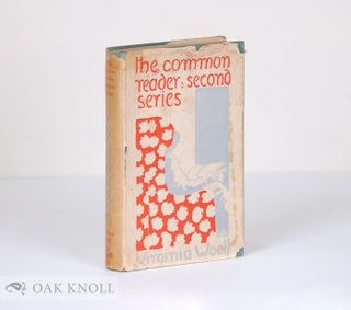 Order Nr. 135235 THE COMMON READER: SECOND SERIES. Virginia Woolf