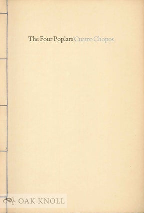 Order Nr. 135244 THE FOUR POPLARS, CUATRO CHOPOS. Octavio Paz