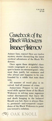 CASEBOOK OF THE BLACK WIDOWERS.