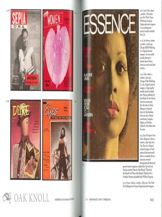 MAGAZINES AND THE AMERICAN EXPERIENCE: HIGHLIGHTS FROM THE COLLECTION OF STEVEN LOMAZOW, M.D.