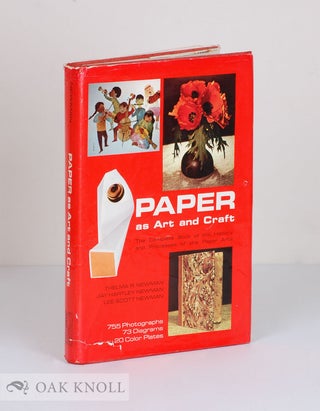 Order Nr. 135517 PAPER AS ART AND CRAFT, THE COMPLETE BOOK OF THE HISTORY AND PROCESSES OF THE...