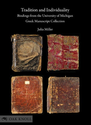 Order Nr. 135554 TRADITION AND INDIVIDUALITY: BINDINGS FROM THE UNIVERSITY OF MICHIGAN GREEK...