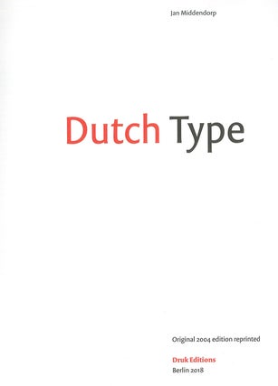 DUTCH TYPE.